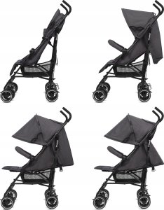 Wózek Kidwell KIDWELL WÓZEK PARASOLKA NELLI GRAPHITE 5901130105236 8