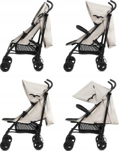Wózek Kidwell KIDWELL WÓZEK PARASOLKA QUGAR BEIGE/BLACK 5901130105229 8
