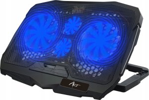 Podstawka chłodząca Art Podstawka pod laptop ART P4 reg.kąta+4xwen+LED gaming 3