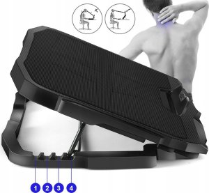 Podstawka chłodząca Art Podstawka pod laptop ART P4 reg.kąta+4xwen+LED gaming 7
