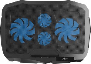 Podstawka chłodząca Art Podstawka pod laptop ART P4 reg.kąta+4xwen+LED gaming 10