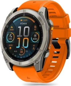 Tech-Protect TECH-PROTECT SILICONE LINE GARMIN FENIX 5X / 5X PLUS / 6X / 6X PRO / 7X / 8 (51 MM) ORANGE 1