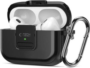 Tech-Protect TECH-PROTECT DEFENDER HOOK MAGSAFE APPLE AIRPODS PRO 1 / 2 BLACK 1