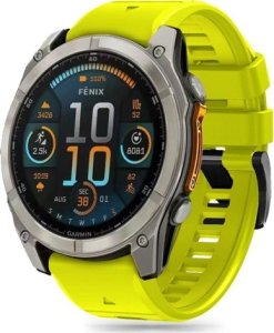 Tech-Protect TECH-PROTECT SILICONE LINE GARMIN FENIX 5X / 5X PLUS / 6X / 6X PRO / 7X / 8 (51 MM) LIME 1