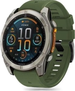 Tech-Protect TECH-PROTECT SILICONE LINE GARMIN FENIX 5X / 5X PLUS / 6X / 6X PRO / 7X / 8 (51 MM) MILITARY GREEN 1