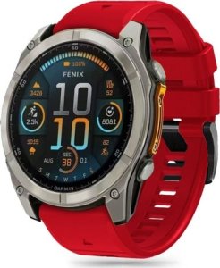 Tech-Protect TECH-PROTECT SILICONE LINE GARMIN FENIX 5X / 5X PLUS / 6X / 6X PRO / 7X / 8 (51 MM) RED 1