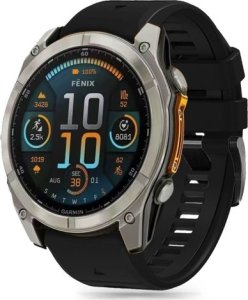 Tech-Protect TECH-PROTECT SILICONE LINE GARMIN FENIX 5 / 6 / 6 PRO / 7 / 8 (47 MM) / E BLACK 1