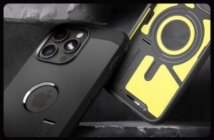 Spigen Spigen Tough Armor MAG iPhone 16 Pro 6.3" MagSafe czarny/black ACS08146 8