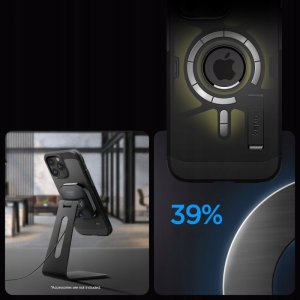 Spigen Spigen Tough Armor MAG iPhone 16 Pro 6.3" MagSafe czarny/black ACS08146 9