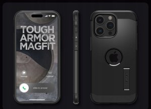 Spigen Spigen Tough Armor MAG iPhone 16 Pro 6.3" MagSafe czarny/black ACS08146 10