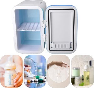 Verk Lodówka turystyczna przenośna 12v 5l mini slim do samochodu domu na piknik Lodówka turystyczna przenośna 12v 5l mini slim do samochodu domu na piknik 6