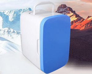 Verk Lodówka turystyczna przenośna 12v 5l mini slim do samochodu domu na piknik Lodówka turystyczna przenośna 12v 5l mini slim do samochodu domu na piknik 7