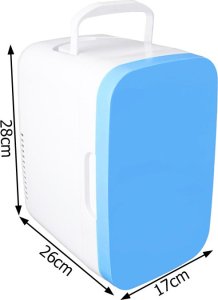 Verk Lodówka turystyczna przenośna 12v 5l mini slim do samochodu domu na piknik Lodówka turystyczna przenośna 12v 5l mini slim do samochodu domu na piknik 10