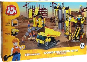 Elefun Klocki Elefun Construction Site Plac budowy J5761A 1