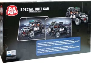 Elefun Klocki Elefun Special Unit Car - Jednostka SWAT 2