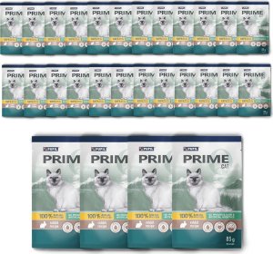 PUPIL Prime Karma mokra dla kota PUPIL Prime bogata w królika saszetka 28 x 85 g 1