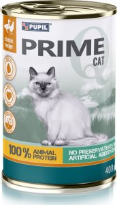 PUPIL Prime Karma mokra dla kota PUPIL Prime bogata w kurczaka z kaczką 400 g 1