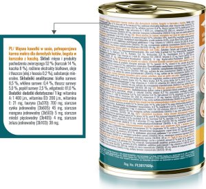 PUPIL Prime Karma mokra dla kota PUPIL Prime bogata w kurczaka z kaczką 400 g 4