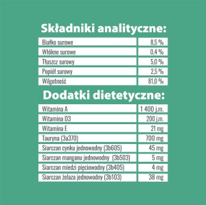 PUPIL Prime Karma mokra dla kota PUPIL Prime bogata w kurczaka z kaczką 400 g 6