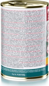 PUPIL Prime Karma mokra dla kota PUPIL Prime bogata w wołowinę z wątróbką 400 g 3