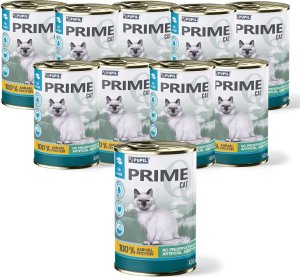 PUPIL Prime Karma mokra dla kota PUPIL Prime bogata w łososia z pstrągiem 10 x 400 g 1