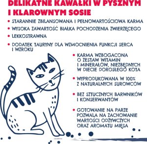 Teo Karma mokra dla kota TEO 24 x 850 g MIX 7