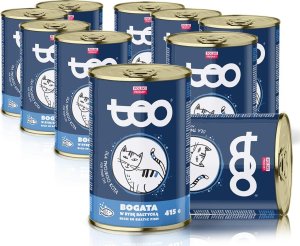 Teo Karma mokra dla kota TEO bogata w rybę bałtycką 10 x 415 g 1