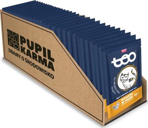 Teo Karma mokra dla kota TEO saszetka bogata w drób 28 x 85 g 1