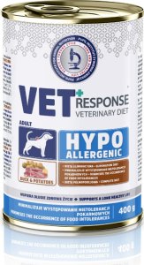 Vet Response Karma mokra dla psa VET RESPONSE HYPOALLERGENIC kaczka 400 g 1