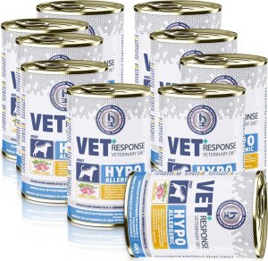 Vet Response Karma mokra dla psa VET RESPONSE HYPOALLERGENIC indyk 10x400 g 1