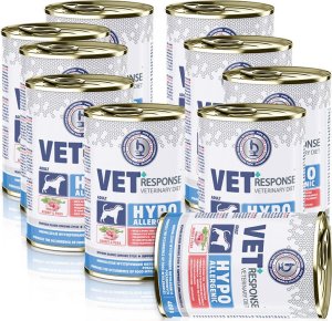 Vet Response Karma mokra dla psa VET RESPONSE HYPOALLERGENIC królik 10x400 g 1