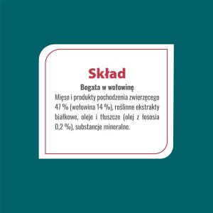 Vet Response Karma mokra dla psa PUPIL Prime bogata w wołowinę 10 x 400 g 6