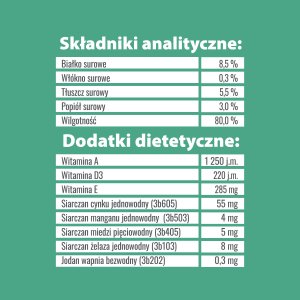 Vet Response Karma mokra dla psa PUPIL Prime bogata w wołowinę 10 x 400 g 7