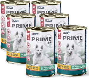Vet Response Karma mokra dla psa PUPIL Prime bogata w wołowinę 6 x 1200 g 1