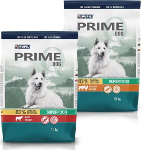 PUPIL Prime Karma sucha dla psa PUPIL Prime 2x10 kg MIX 1