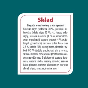 PUPIL Prime Karma sucha dla psa bogata w wołowinę z warzywami 5 kg 6