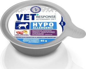 Vet Response Karma mokra dla kota VET RESPONSE HYPOALLERGENIC wieprzowina 85 g 1