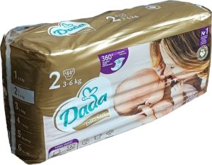 Dada Pieluchy Dada Extra Care 2 BAG 3-6kg 44szt. 1