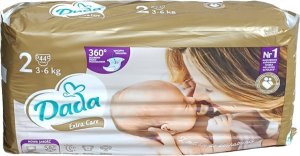Dada Pieluchy Dada Extra Care 2 BAG 3-6kg 44szt. 2