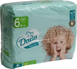 Dada Pieluchy Dada Extra Soft 6 BAG 16kg+ 37szt 1