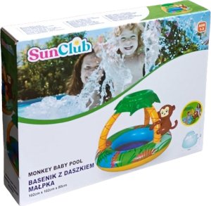 SunClub Dmuchany basen z daszkiem SunClub 80x102x102cm 40L 2