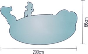 SunClub Basen dla dzieci SunClub - Plac zabaw 64x152x203cm 4