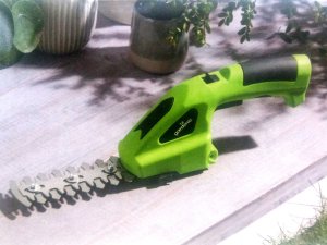 Gardenic Akumulatorowa podkaszarka, nożyce do żywopłotu 2w1 6