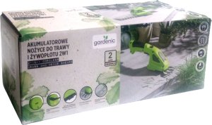 Gardenic Akumulatorowa podkaszarka, nożyce do żywopłotu 2w1 7