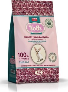 Folk Karma sucha dla kota FOLK Kitten delikatny posiłek dla malucha z cielęciną i łososiem 7 kg 1