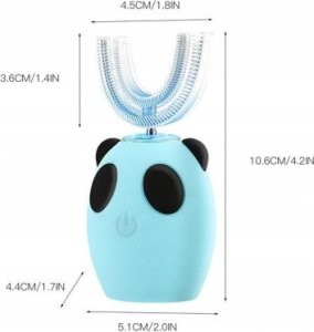 Szczoteczka Heelly Szczoteczka Soniczna Do Zębów Dla Dzieci 360 + UV 7