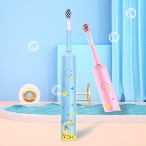 Szczoteczka Heelly SZCZOTECZKA SONICZNA DLA DZIECI ELEKTRYCZNA DO ZĘBÓW PREMIUM BŁĘKIT HEELLY 12