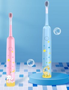 Szczoteczka Heelly SZCZOTECZKA SONICZNA DLA DZIECI ELEKTRYCZNA DO ZĘBÓW PREMIUM BŁĘKIT HEELLY 7