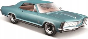 Maisto Model kompozytowy Buick Riviera 1965 niebieski 1/24 1