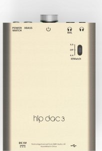 Wzmacniacz słuchawkowy iFi Audio ifi Audio hip dac 3 - Przenośny DAC i wzmacniacz słuchawkowy 16